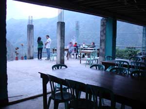 Simon's reastaurant view deck and restaurant