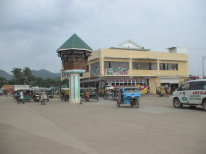 market and bus terminal