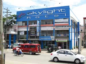 Skylight Hotel from Rizal Avenue