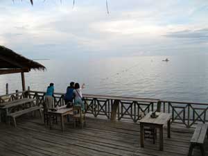 Bohol Bee Farm - Ocean deck